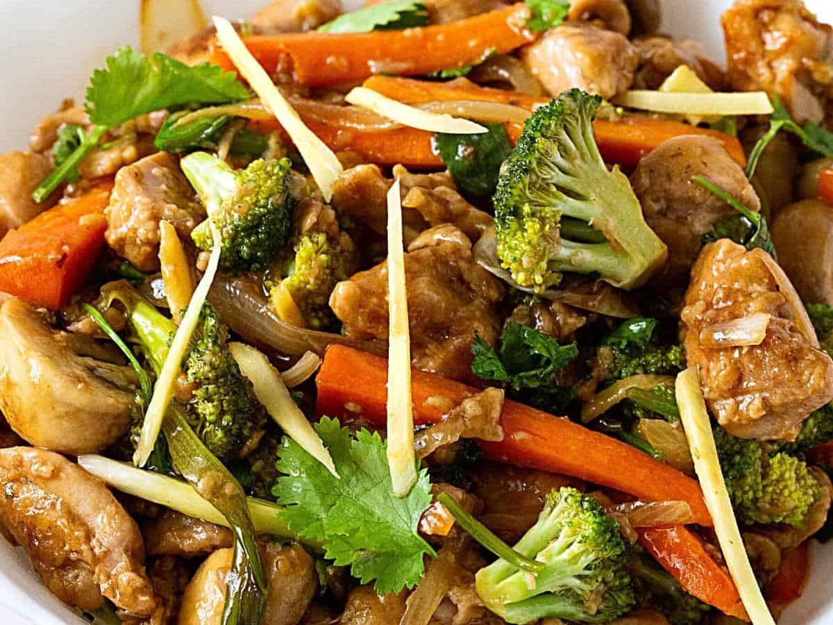 Ginger Chicken Stir-Fry
