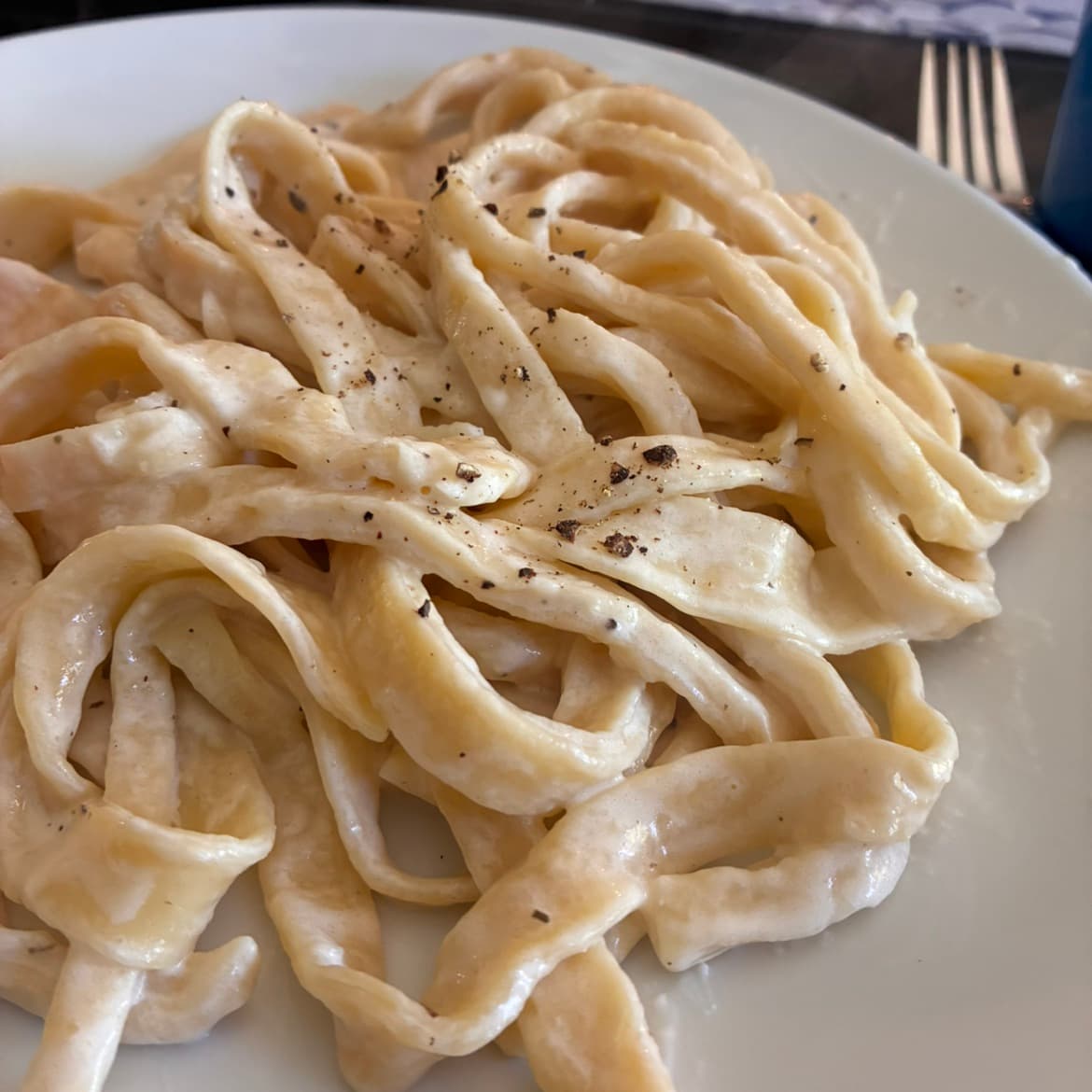 Fettuccine Bianca e Oro