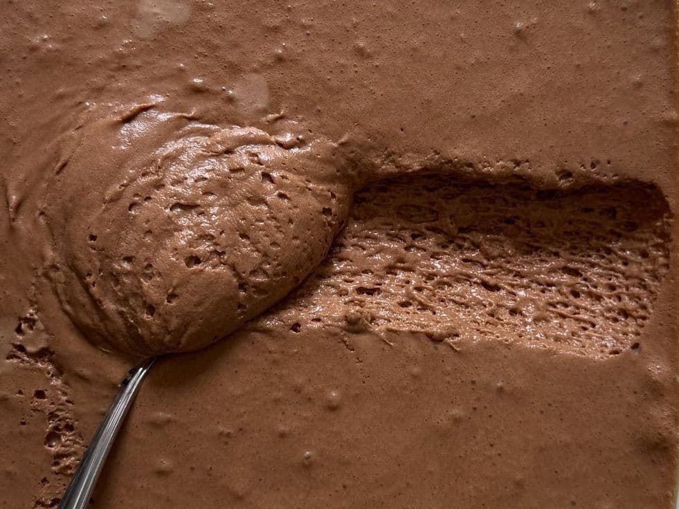 Mousse sem açúcar