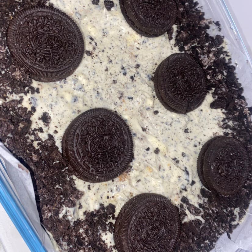 Oreo no bake bars