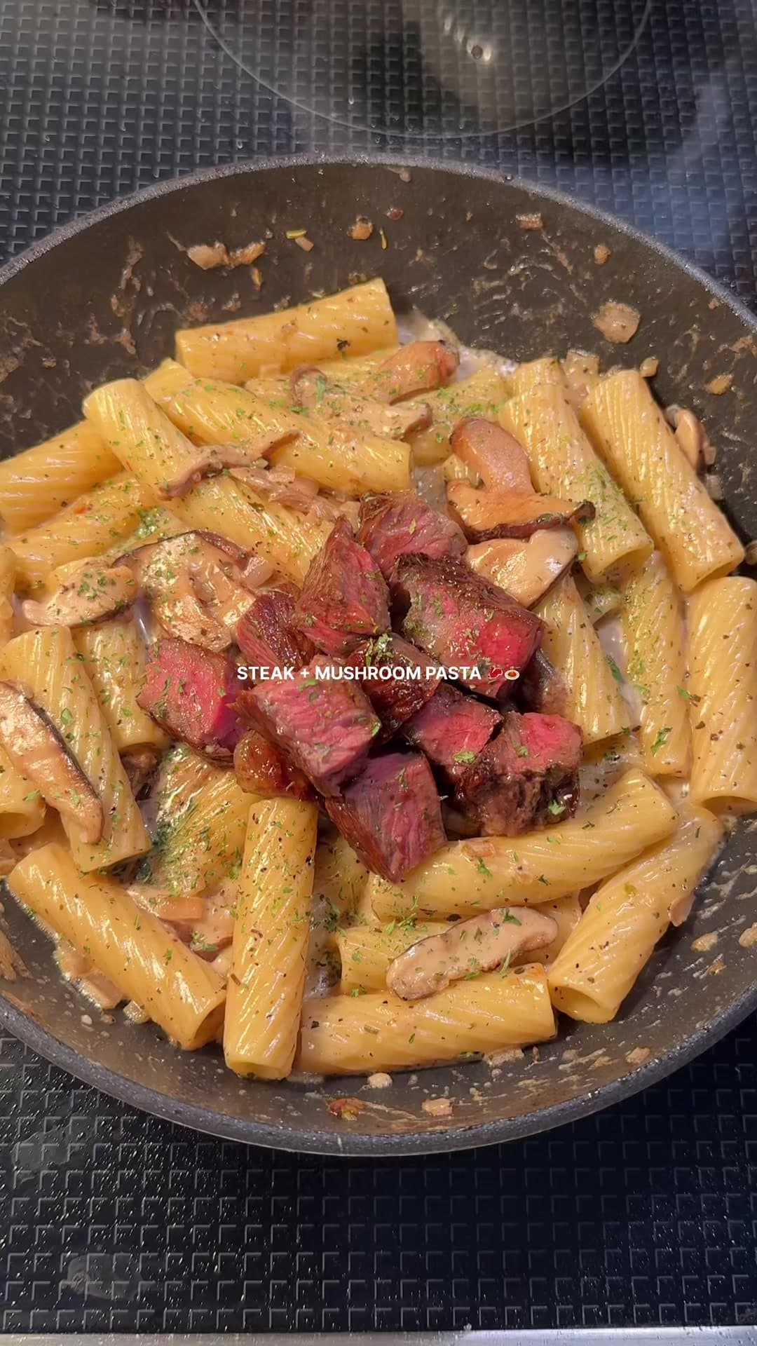 Steak & Mushroom Pasta