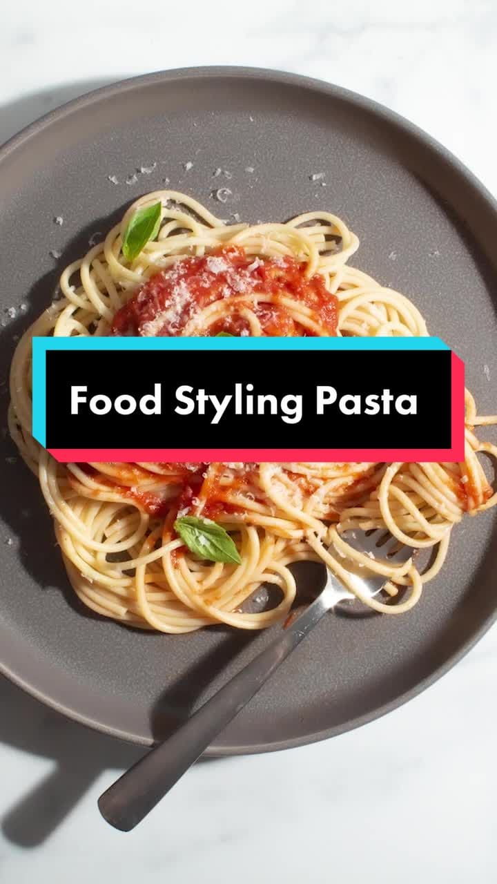 Styled Pasta for Food Photography