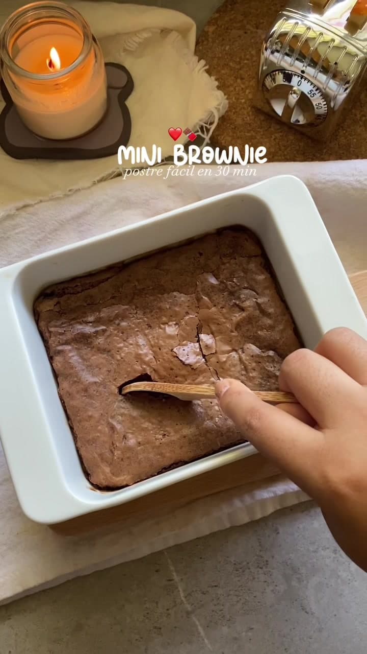 Mini Brownie de Chocolate