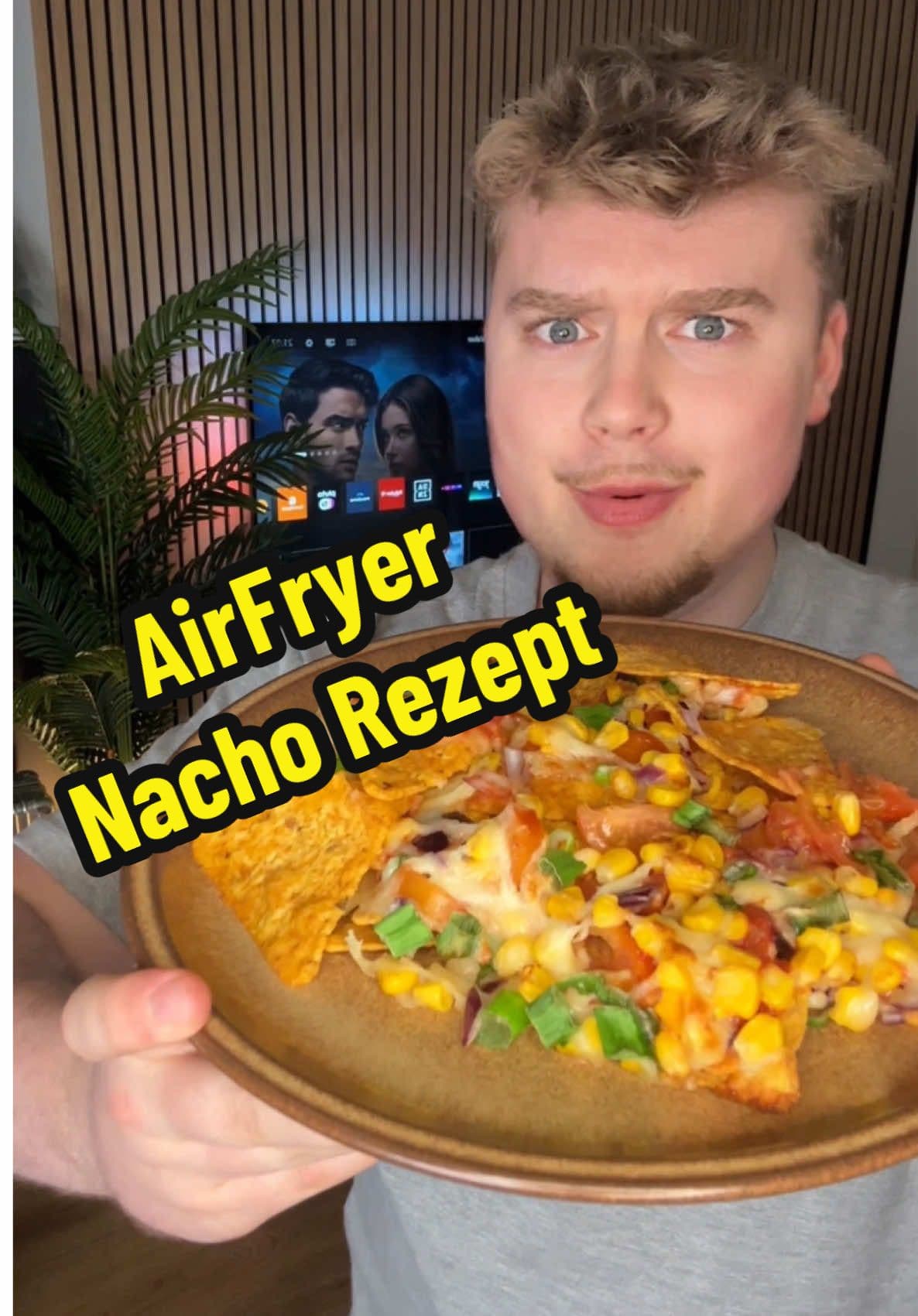 Airfryer Nachos in 10 Minuten