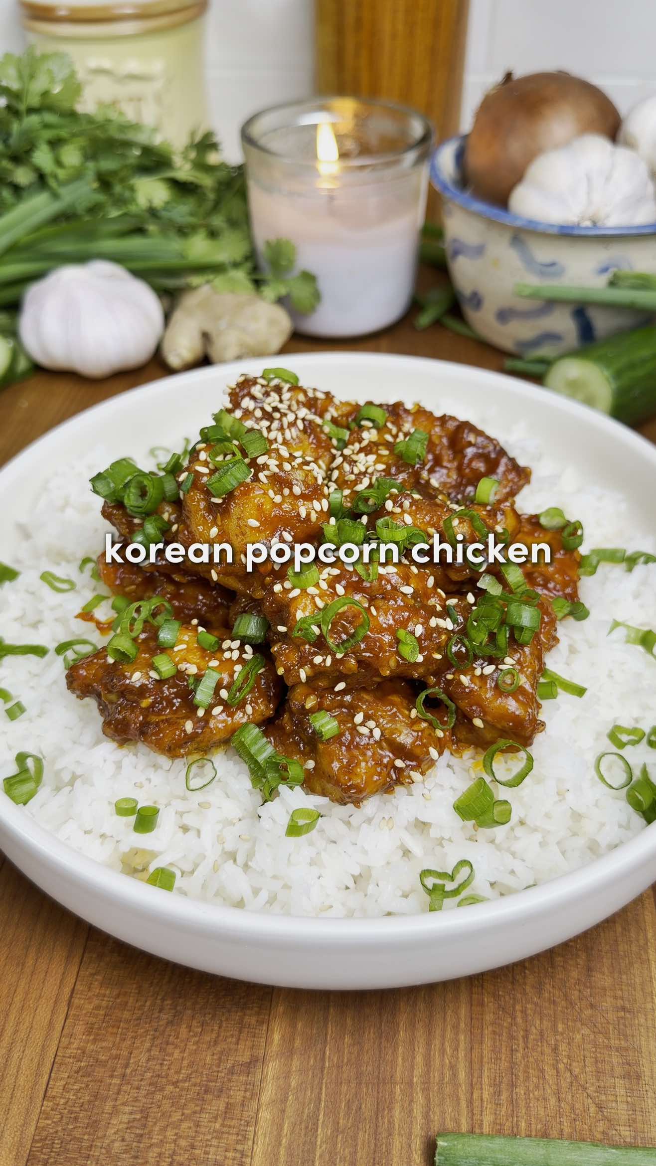 Korean Popcorn Chicken
