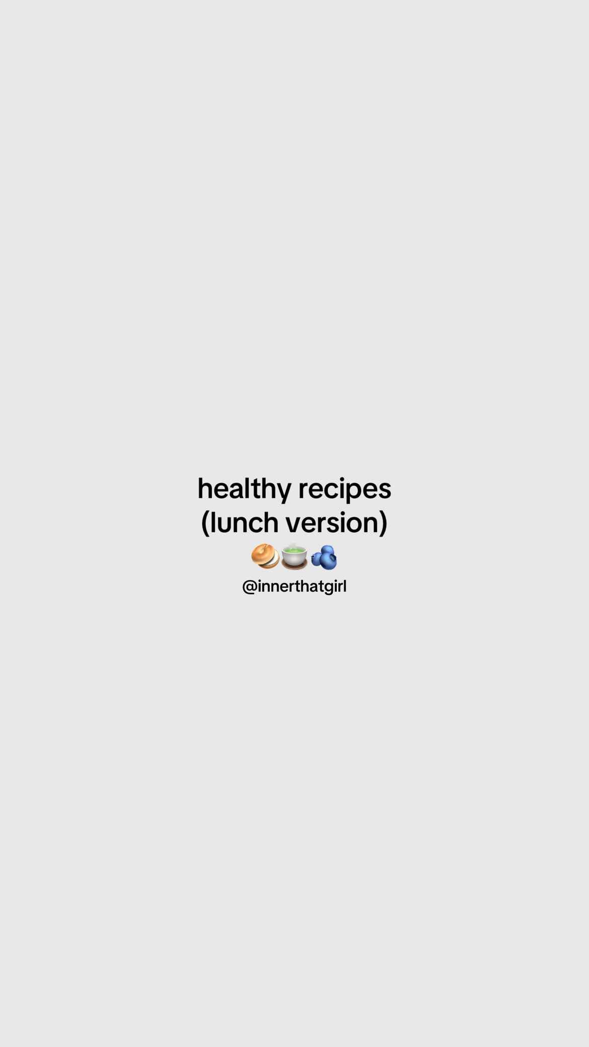 Healthy Lunch Bowl