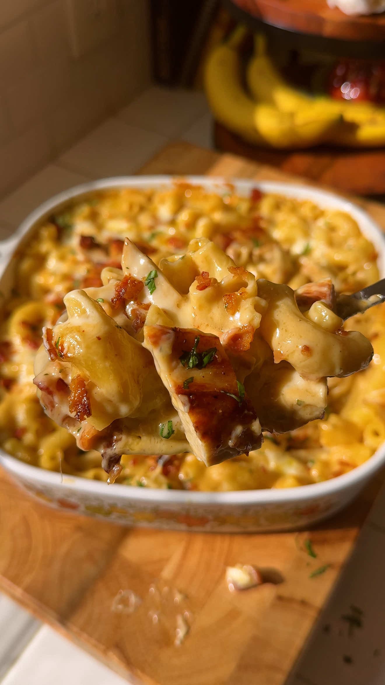 Chicken Bacon Ranch Mac and Cheese