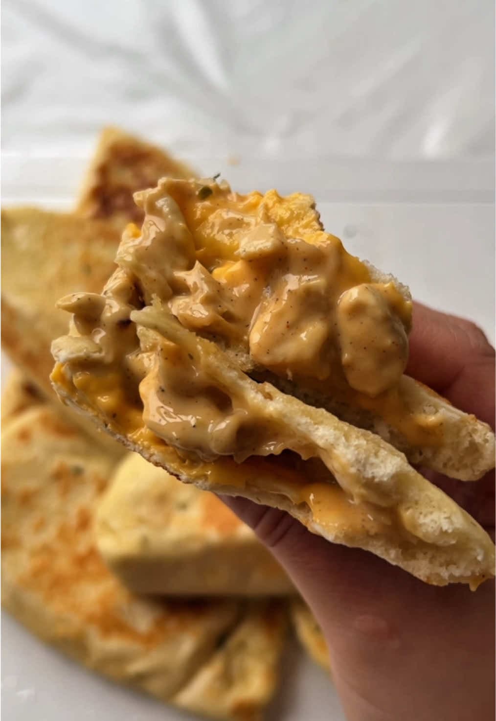 Creamy Chicken & Cheese Pockets