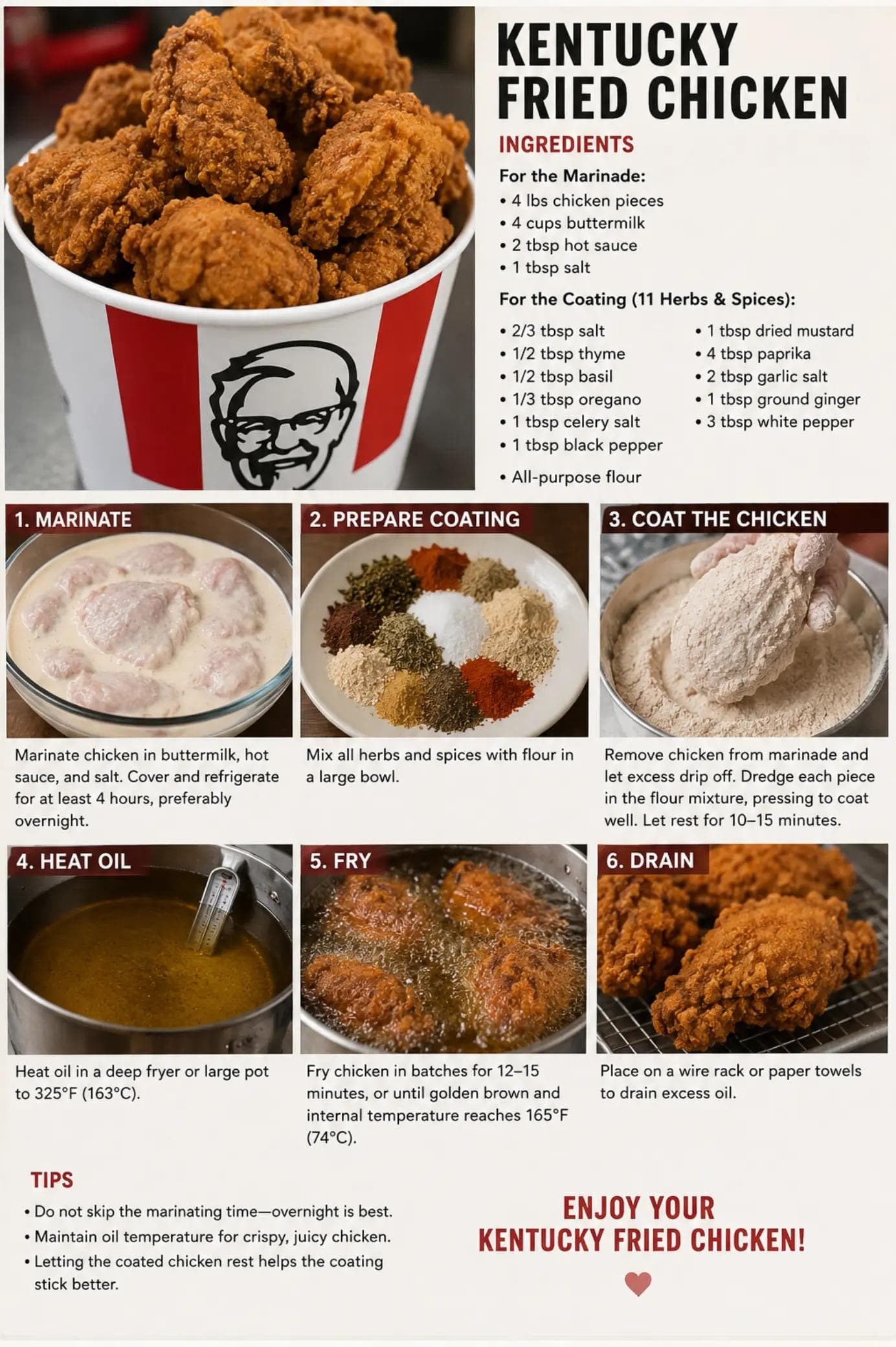 Pollo fritto stile KFC