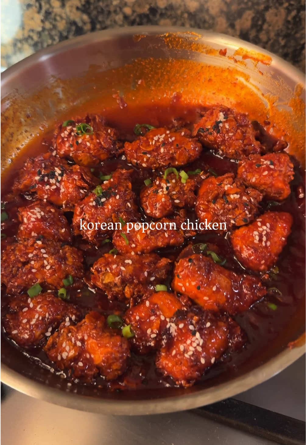 Korean Popcorn Chicken