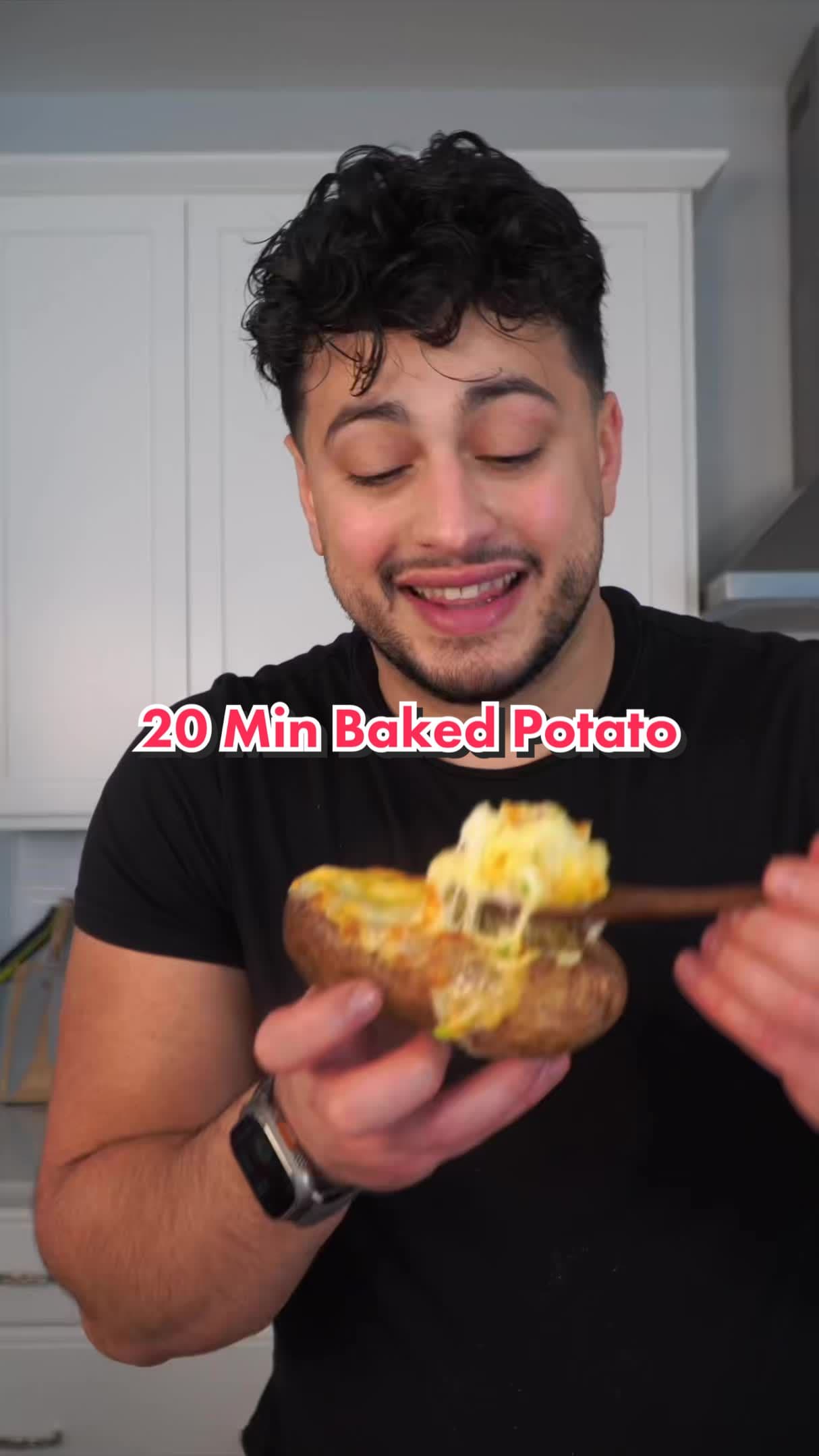 20-Minute Loaded Baked Potato
