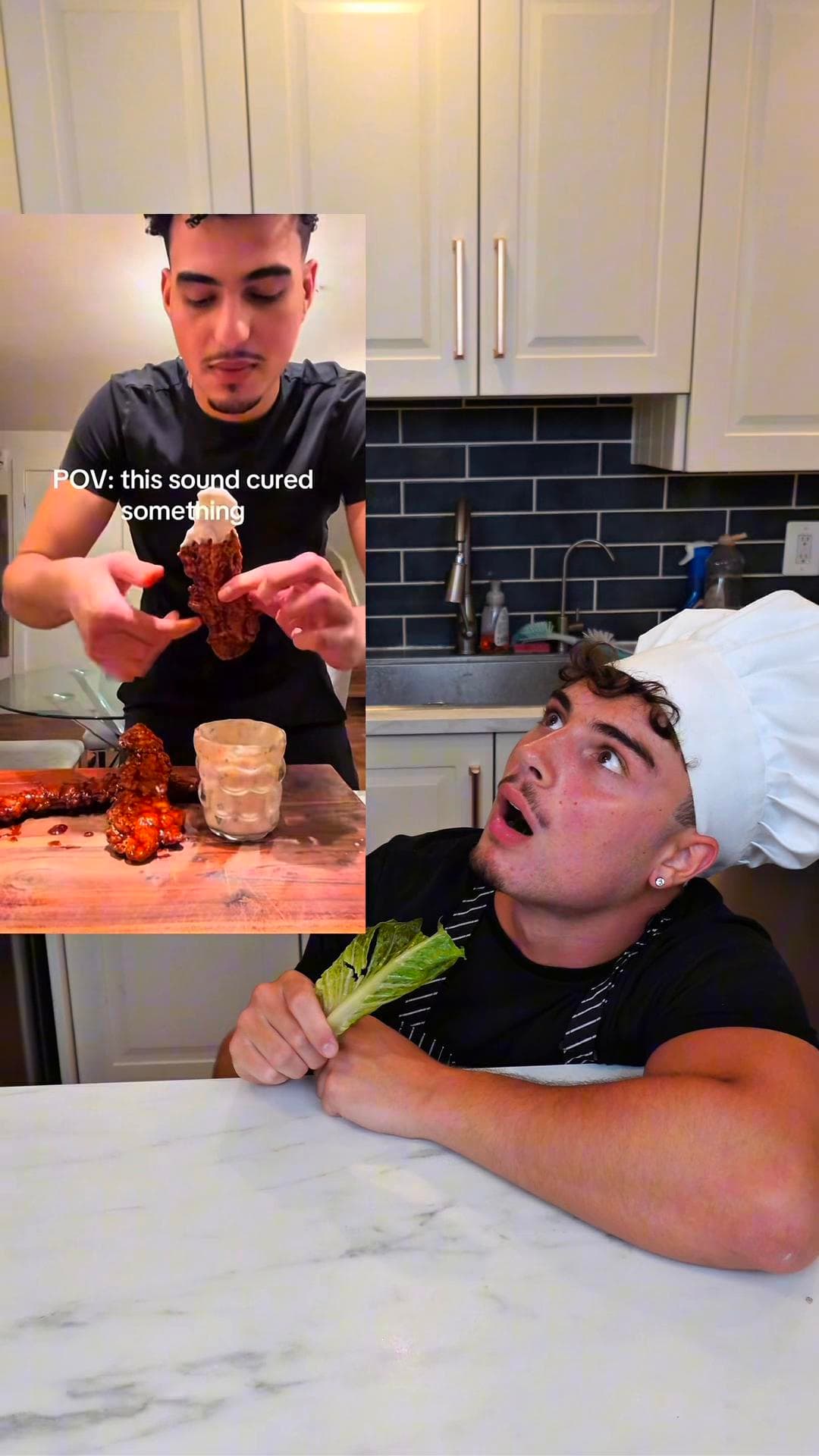 Quick TikTok Food Reaction Plate