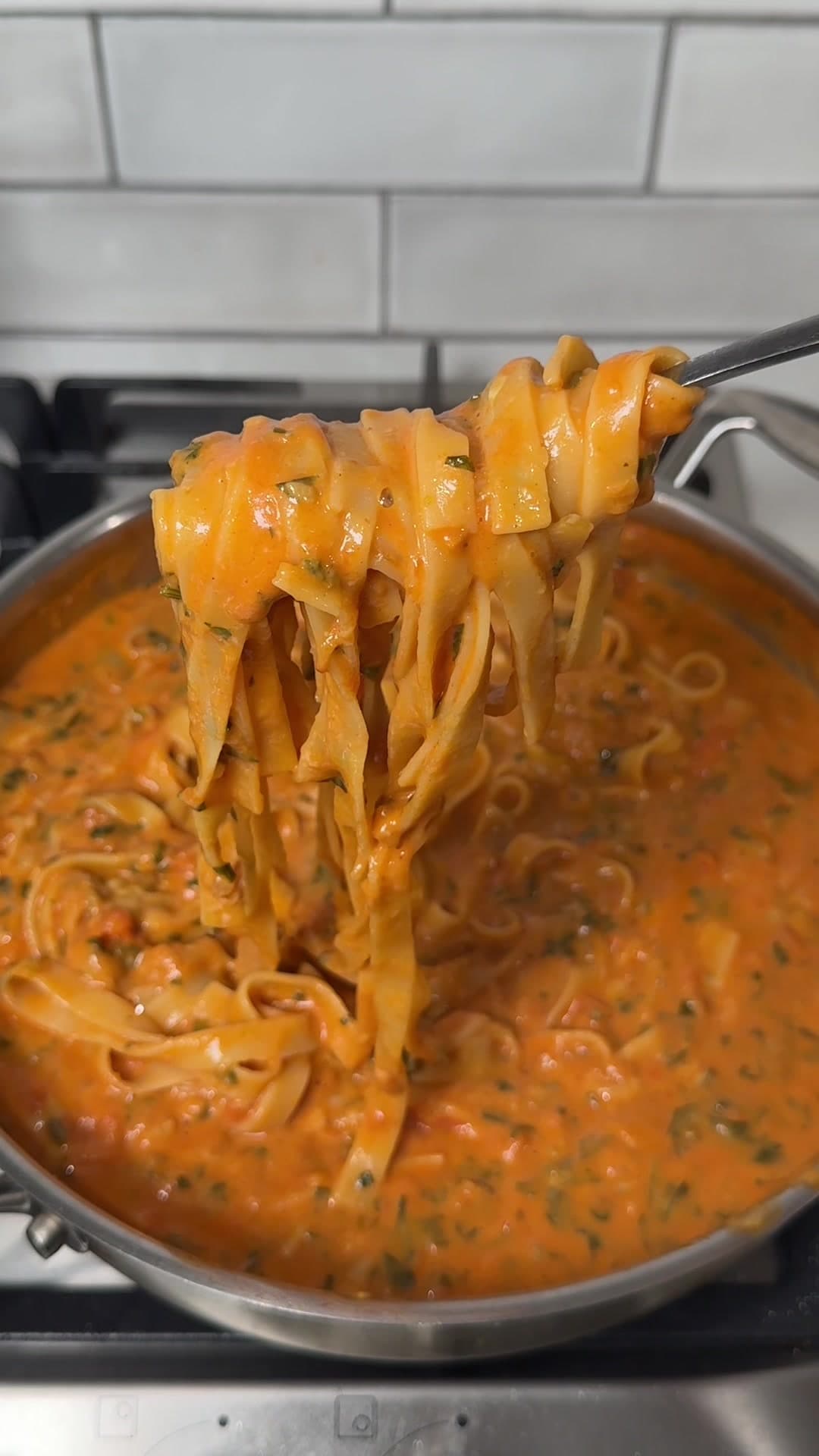 One Pan Veggie Pasta