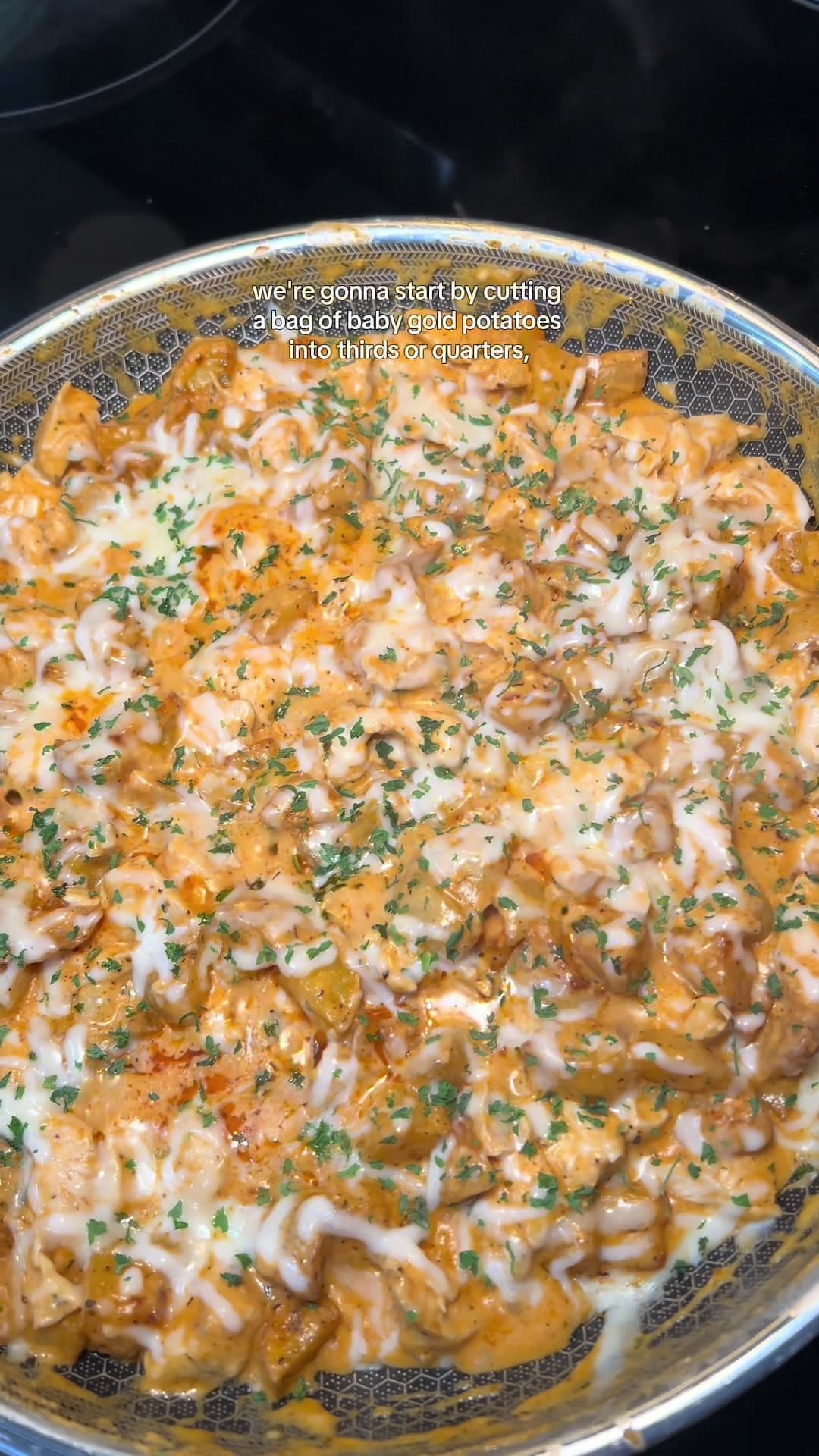 Creamy Chicken and Potato Skillet