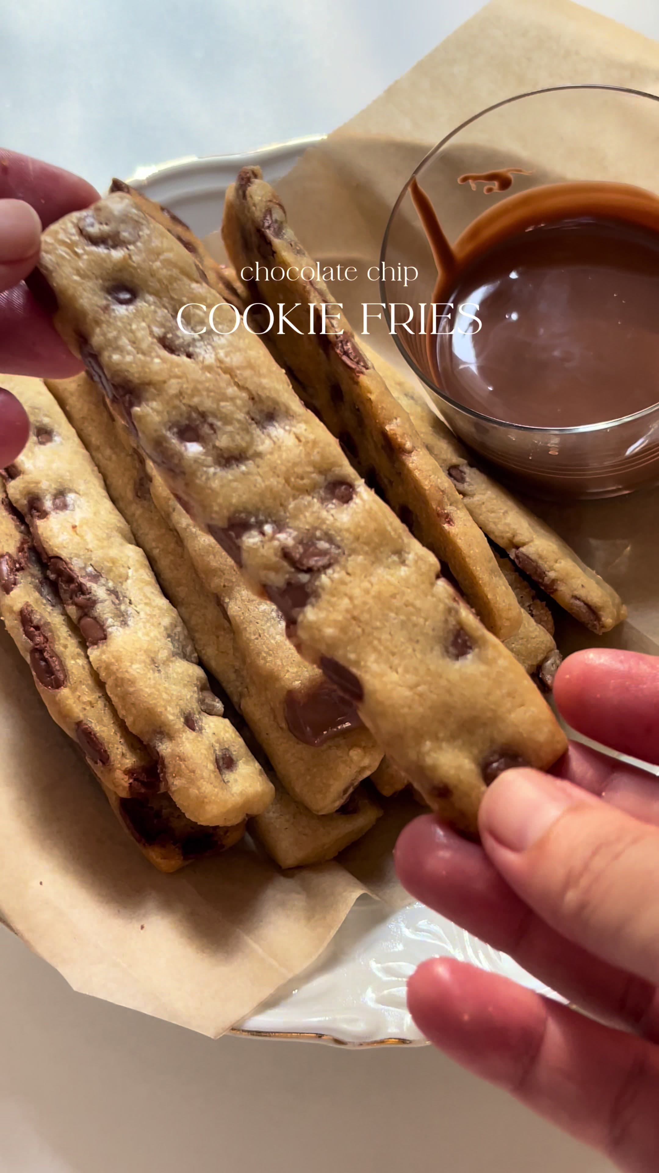 Chocolate Chip Cookie Fries