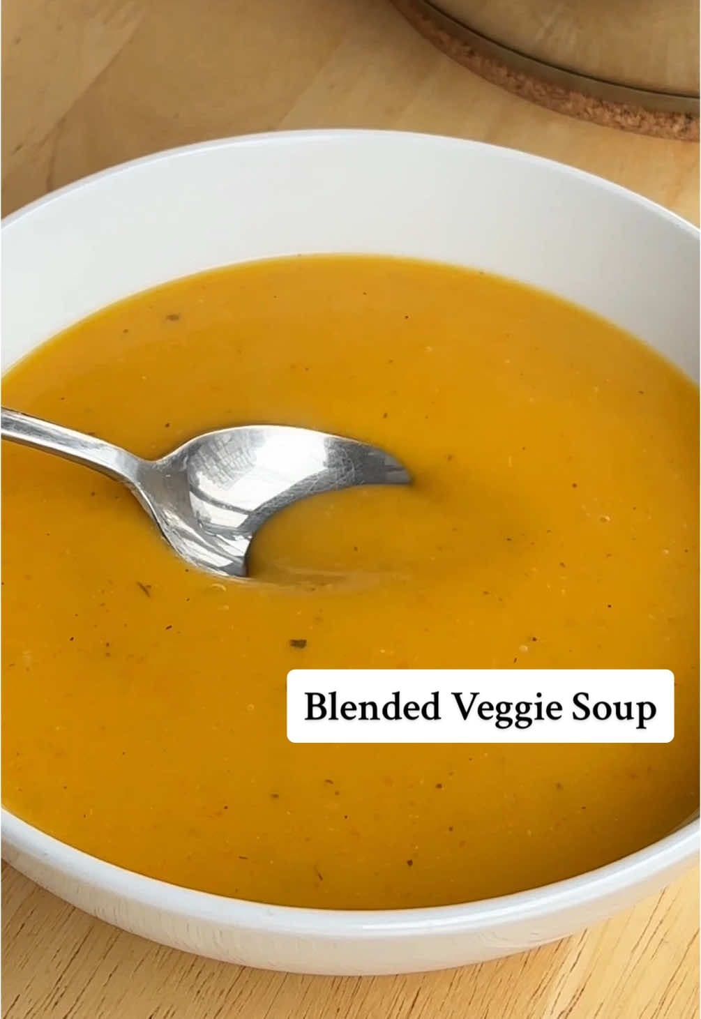 Blended Veggie Soup