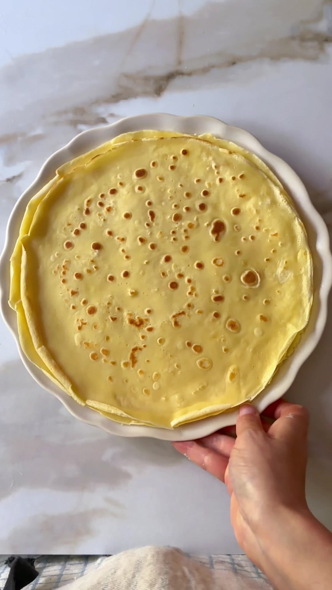 Crêpes dolci classiche