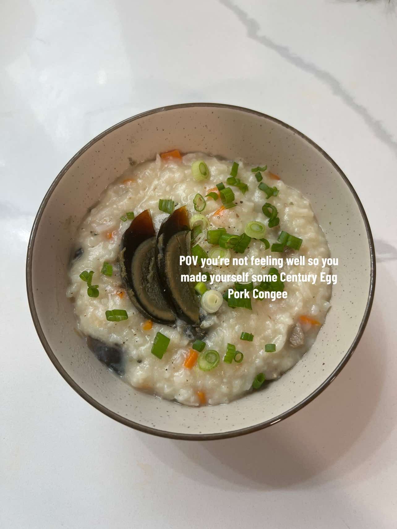 Century Duck Egg Congee