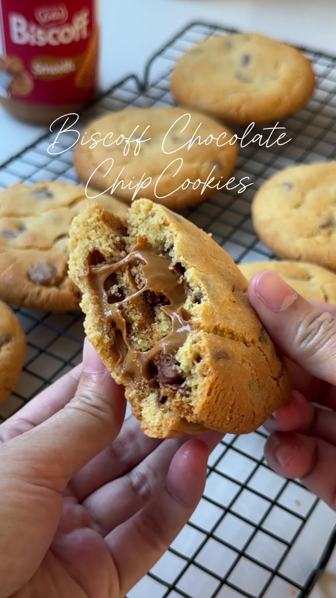 Biscoff Chocolate Chip Cookies