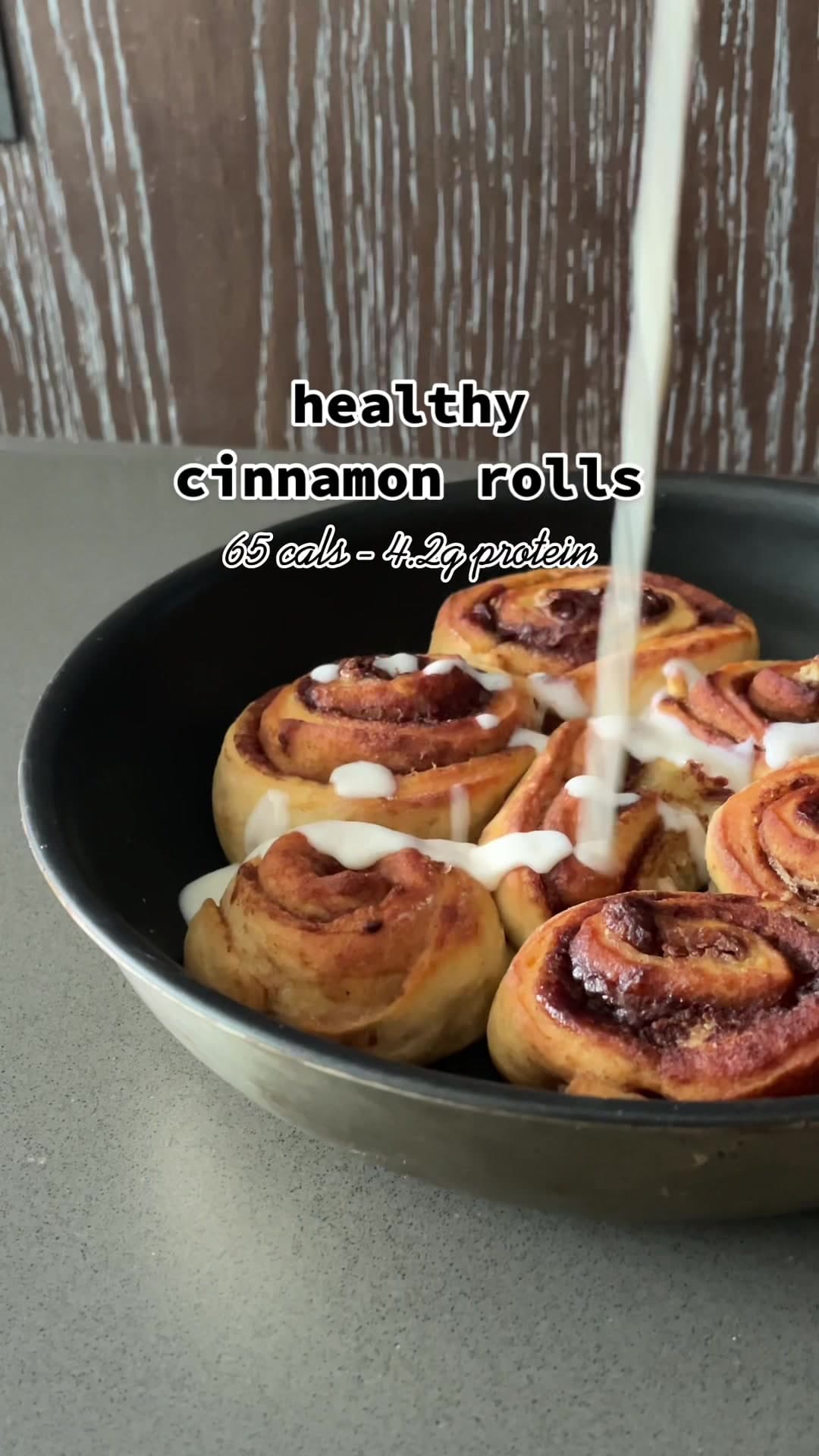 Cinnamon rolls proteici low calorie