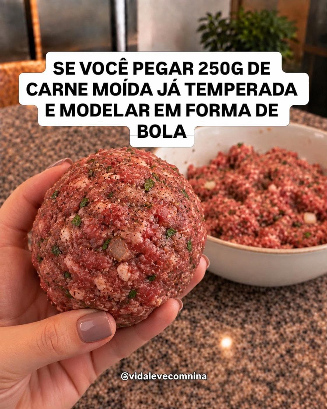 Cestinha de Carne Moída com Purê de Batata