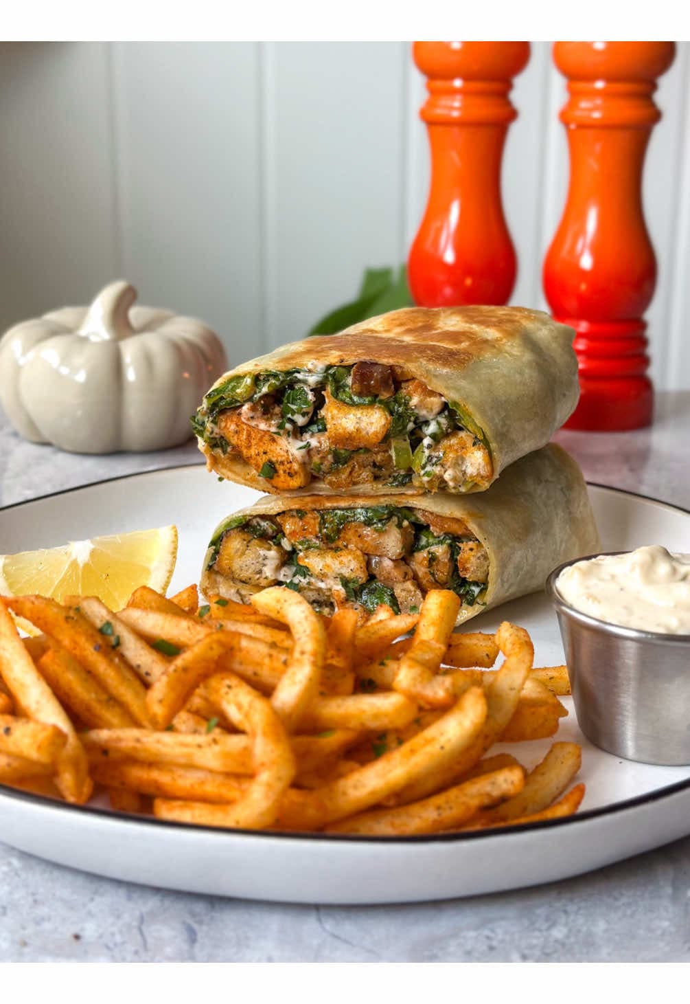 Easy Crispy Chicken Wrap