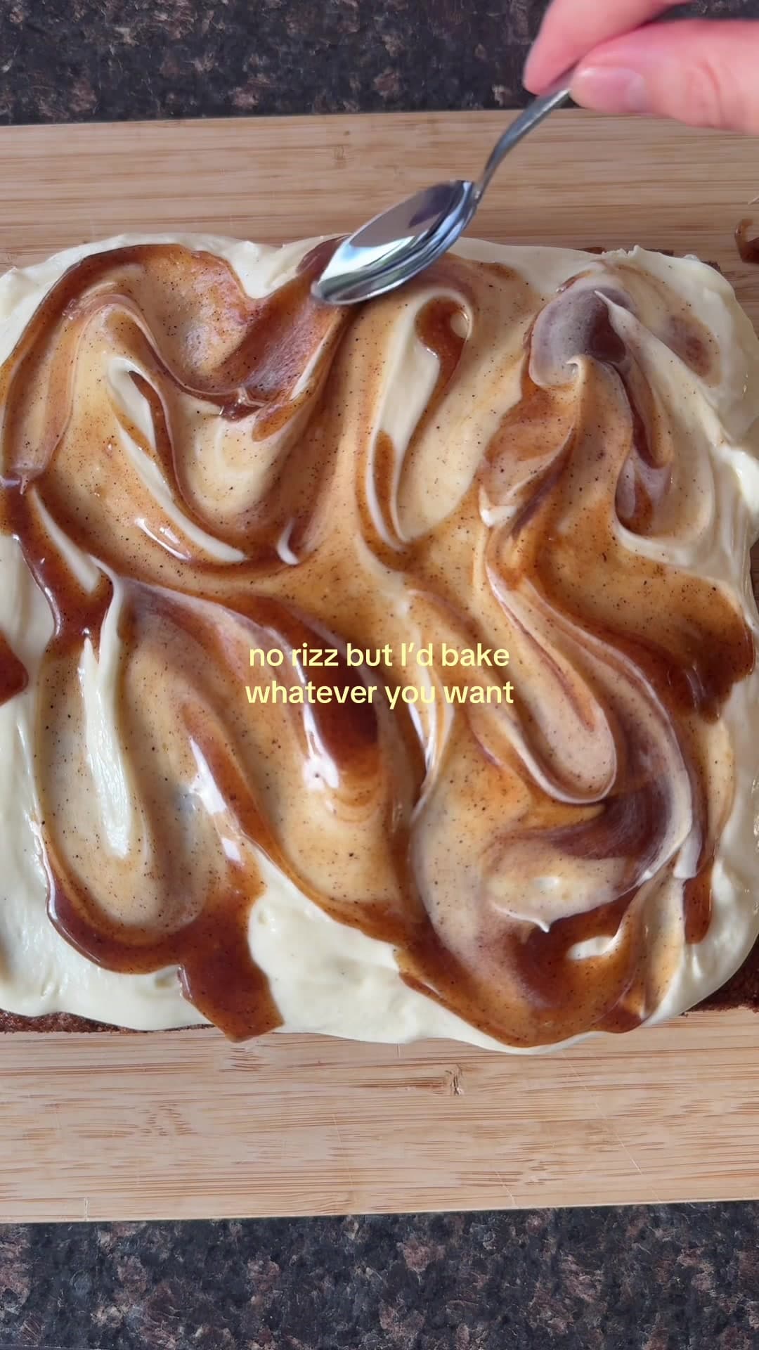Cinnamon Roll Carrot Cake