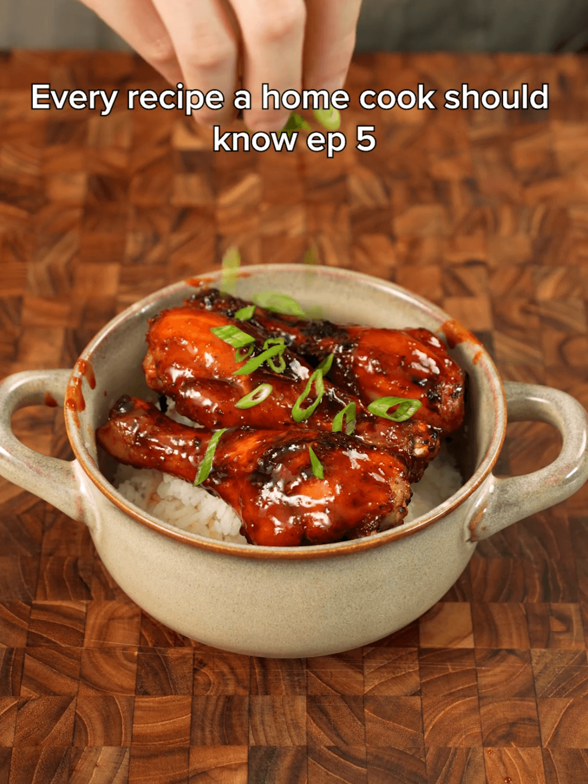 Honey Gochujang Chicken Drumsticks