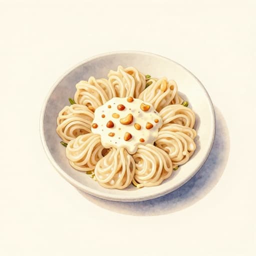 Malai Momo with Creamy Cashew Sauce