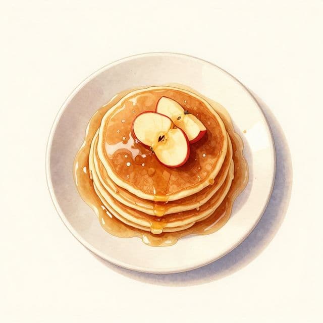 Apple Cinnamon Pancakes