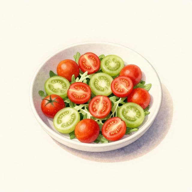 Asian Cherry Tomato Salad