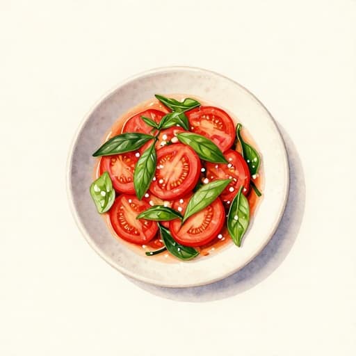 Asian-Style Tomato Basil Stir-Fry