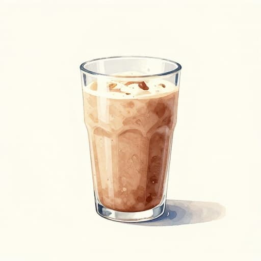 Batido Energético de Banana e Chocolate