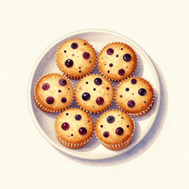 Blaubeer-Muffins