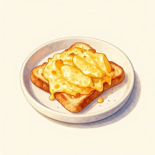 Cheesy Potato Toast