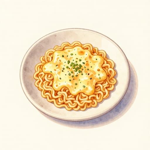 Cheesy Ramen Carbonara