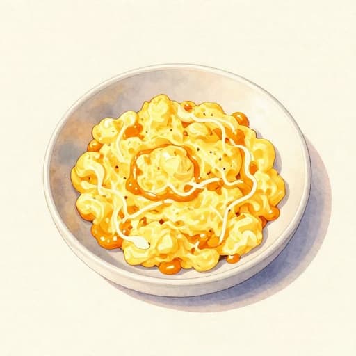 Cheesy Scrambled Eggs