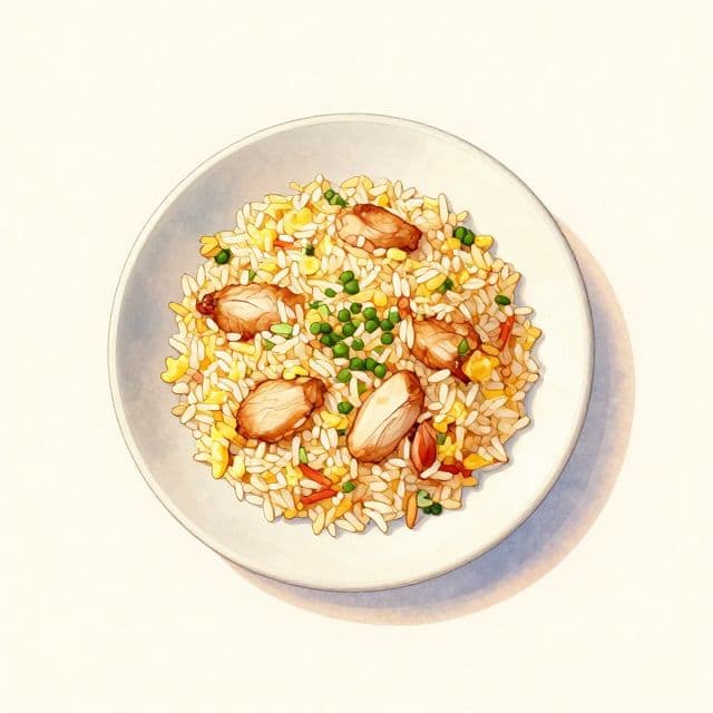 Chicken Egg Fried Rice