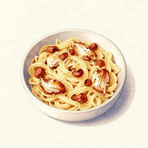 Chicken Sausage Pasta Bake