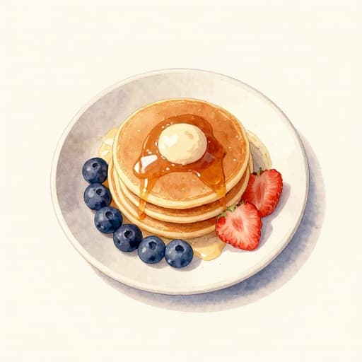 Classic Oat Pancakes