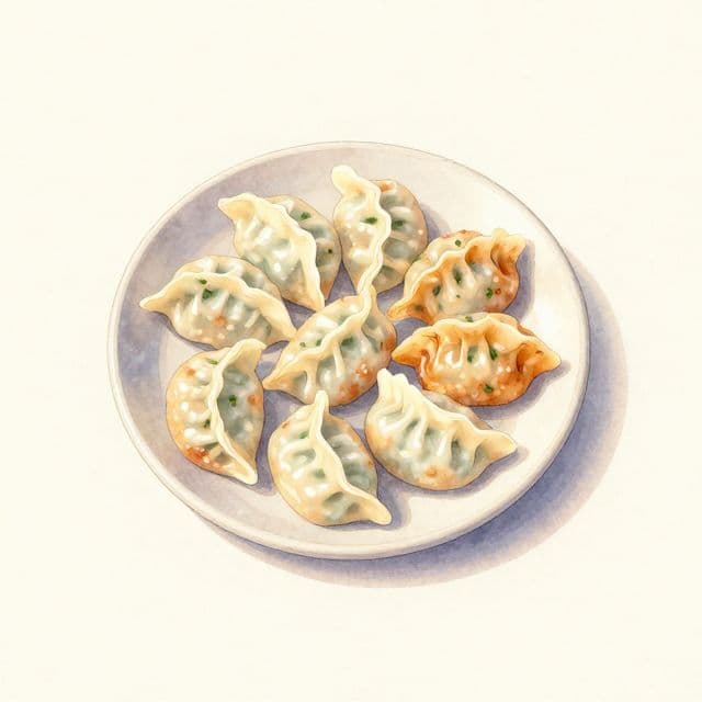 Classic Pork & Cabbage Dumplings (Boiled and Pan-Fried)
