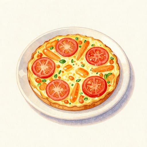 Classic Tomato and Carrot Frittata