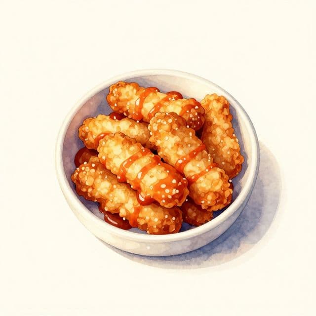 Copycat Raising Cane's Chicken Fingers with Cane's Sauce