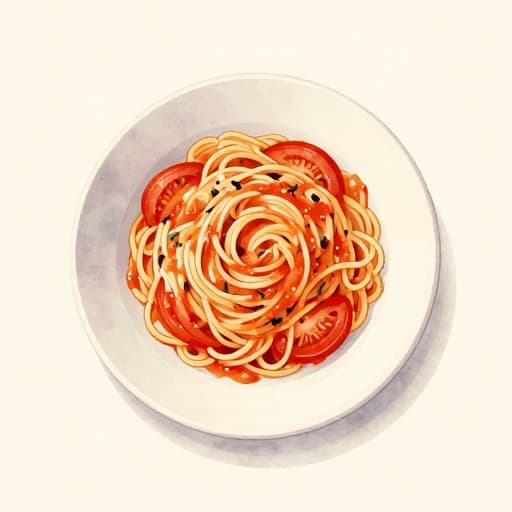 Creamy Tomato Fettuccine