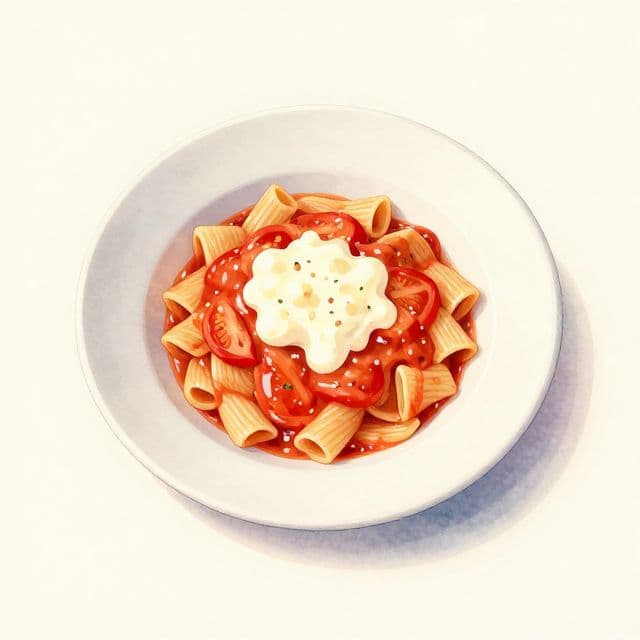 Creamy Tomato Mozzarella Pasta Sauce