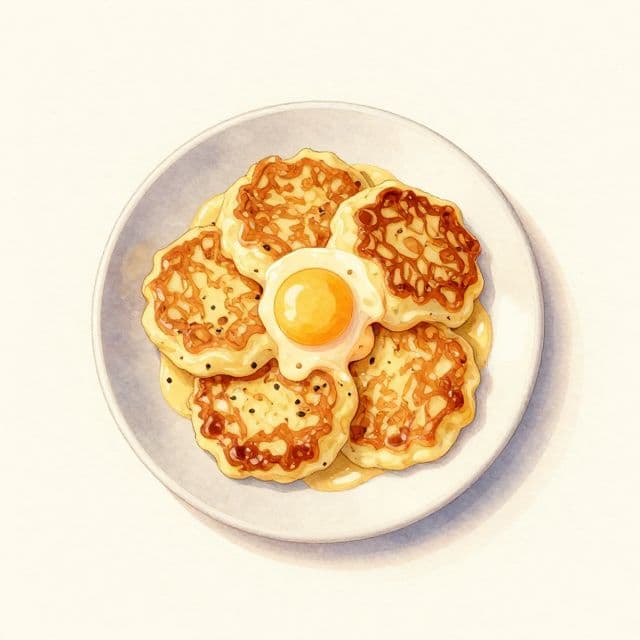 Easy Cheesy Potato Pancakes