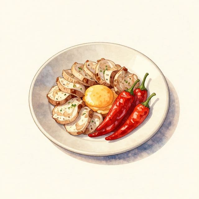 Frokostnudler med ost og chili