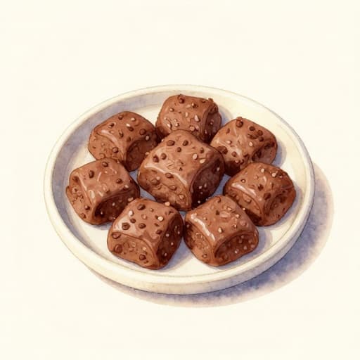 Galletas de cacao y azúcar