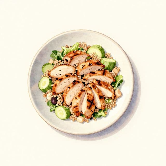 Grilled Chicken Quinoa Salad