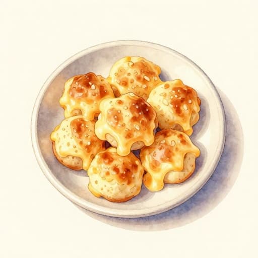 Melted Cheese Bread Bites